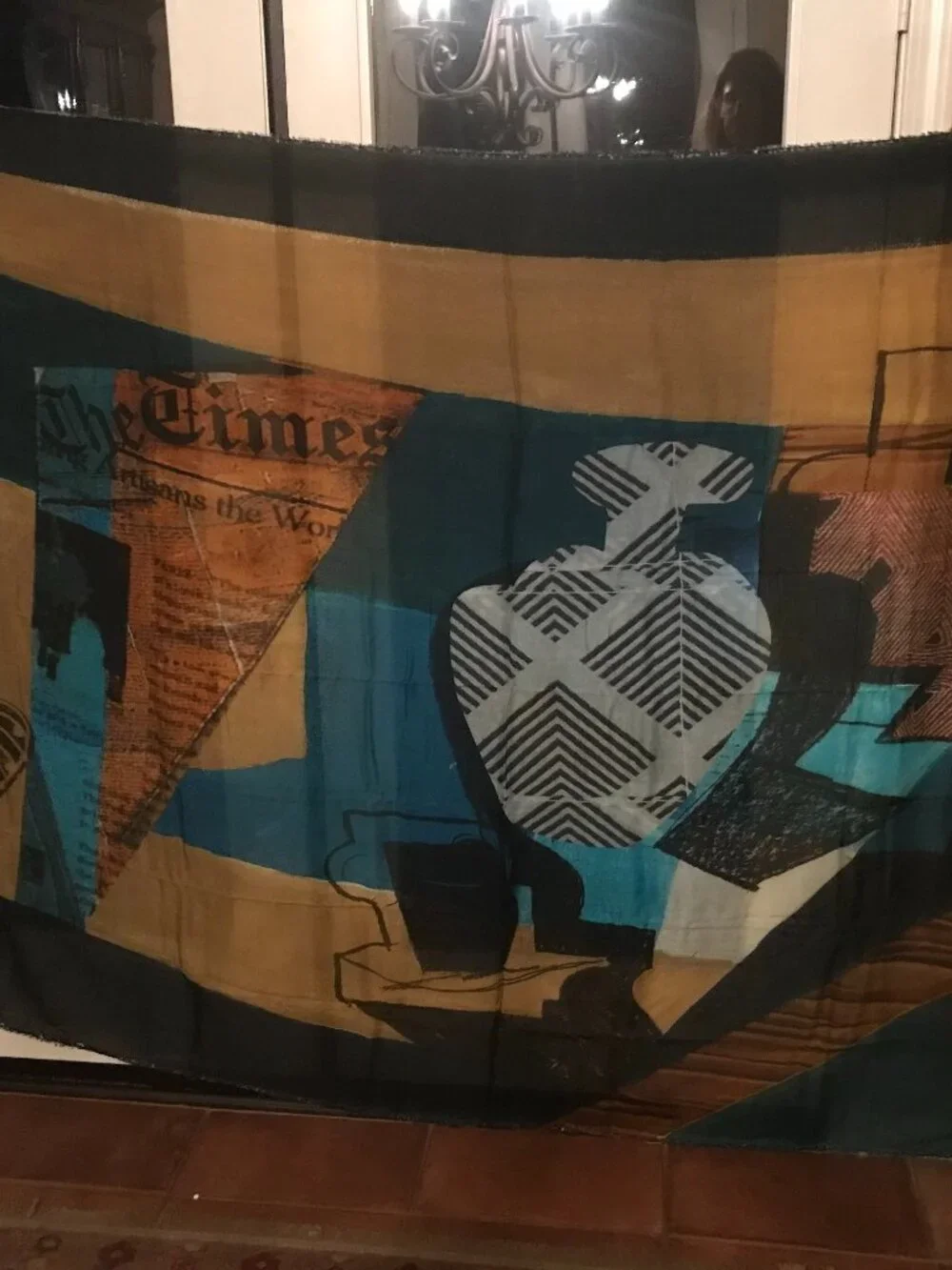 Maiyet Limited Edition Cubist Scarf Wrap – Apollo Circle Benefit – New with Box